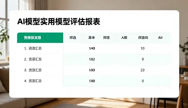 大模型评测资源筛选需核对哪些要点